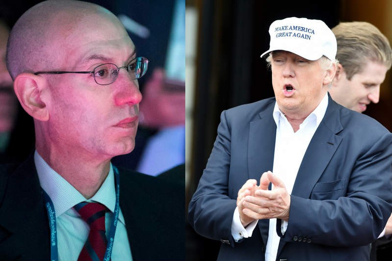 Tin NBA 16/01: Chủ tịch NBA đứng về phía những người phản đối Tổng thống Trump
