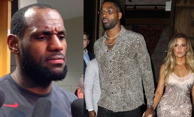 King James có thể "trảm" đồng đội Tristan Thompson do ngoại tình