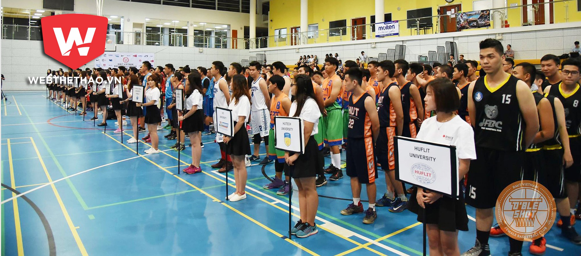 Khai mạc Giải Bóng rổ truyền thống Trường ĐH Quốc Tế RMIT