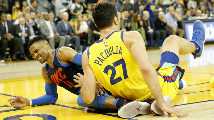 Zaza Pachulia có thực sự chơi xấu với Russell Westbrook?