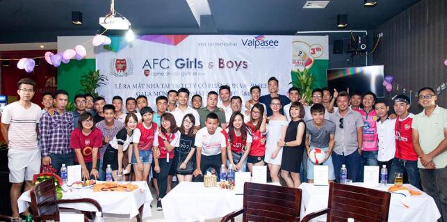 AFC G&B ra mắt nhà tài trợ: Bước tiến mới của fan Arsenal
