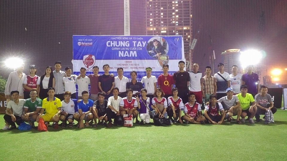 AFCVN quyên góp được 28 triệu từ trận đấu từ thiện với X.O FC