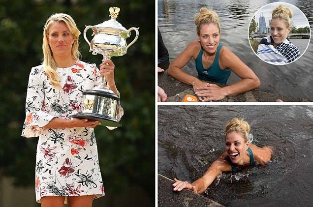 Bên lề Australian Open 2016: Nữ hoàng mới ăn mừng trong... nước