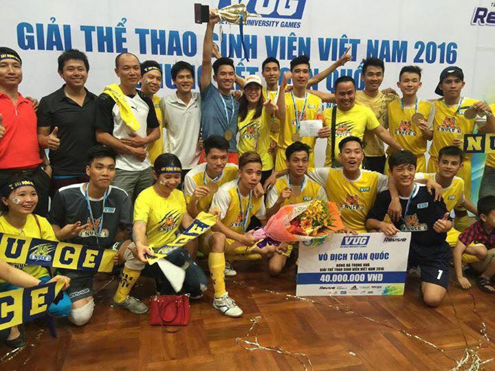 Đại học Xây dựng vô địch VUG toàn quốc 2016