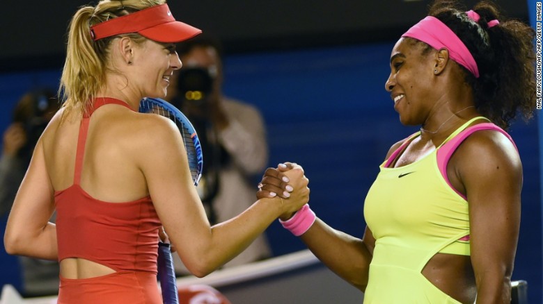 Điềm lành để Sharapova đánh bại Serena