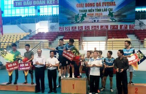 FC Du Lịch vô địch giải futsal TN Lào Cai 2016