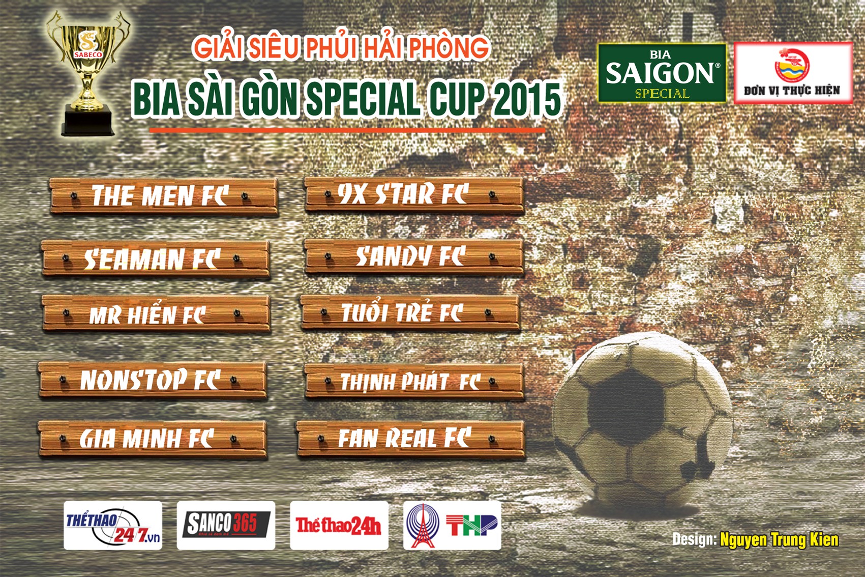 Giải Siêu phủi Hải Phòng 2015: Sân chơi mới đầy hứa hẹn