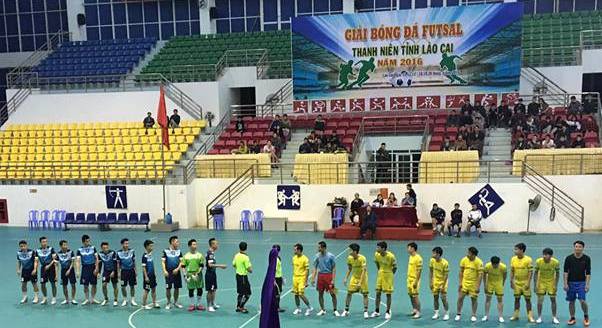 Khai mạc giải futsal Lào Cai 2016: Mưa bàn thắng