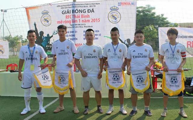 Khởi tranh giải bóng đá CĐV Real tại Thái Bình lần 2