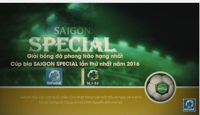 Link xem trực tiếp vòng 11 Saigon Special Beer SL1-S1