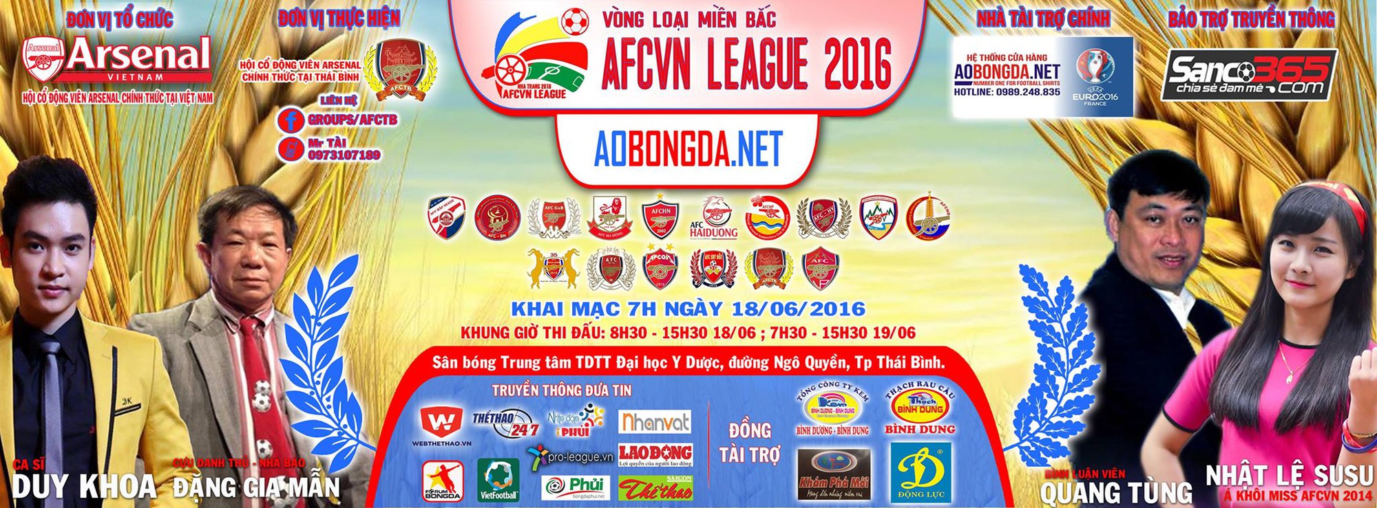 Nét mới ở Vòng loại AFCVN khu vực miền Bắc 2016