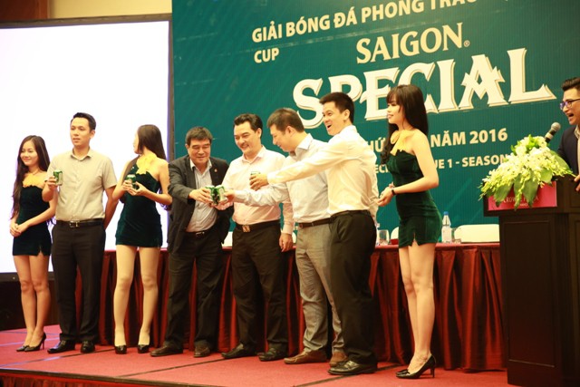 Ra mắt giải Hạng Nhất - Cúp Bia Saigon Special lần thứ Nhất năm 2016