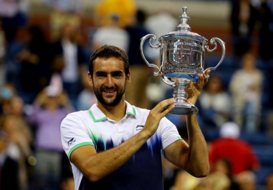 Marin Cilic với chức v&ocirc; địch US Open 2014