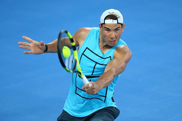 Nadal tập luyện rất tích cực tại Melbourne trong những ngày qua Nadal tập luyện rất tích cực tại Melbourne trong những ngày qua