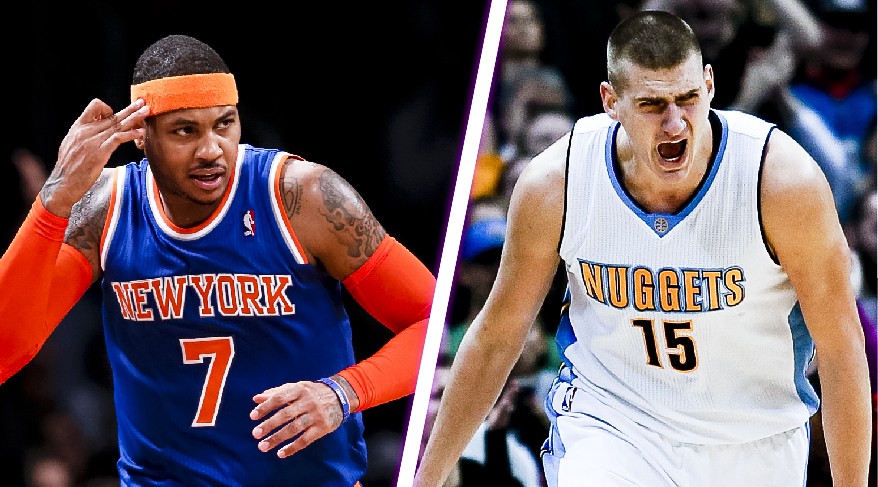 Anthony và Jokic được chọn thế chỗ cho sự kiện NBA All-Star