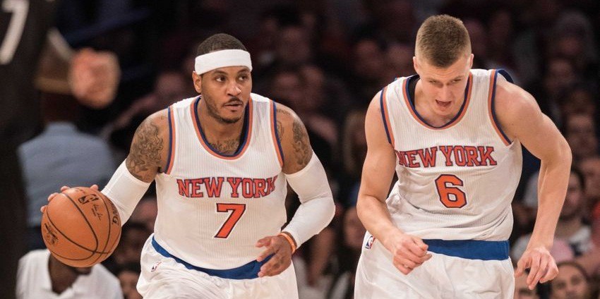 Anthony và Porzingis giúp New York Knicks tìm lại chiến thắng