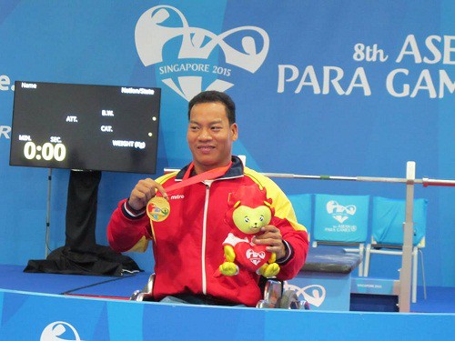 ASEAN Para Games: Cử tạ toàn thắng ngày ra quân