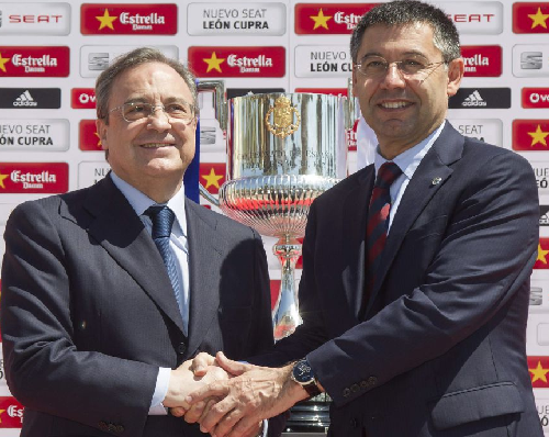 Bartomeu “xách dép” cho Perez về khoản làm giàu