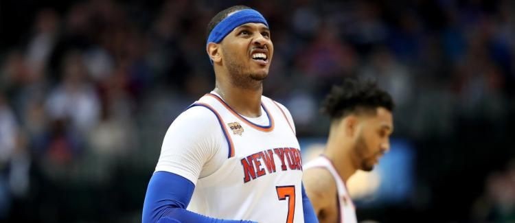 Carmelo Anthony linh cảm ngày rời New York Knicks không còn xa