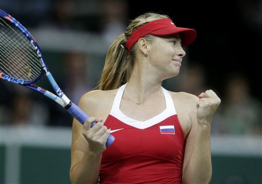 Chung kết Fed Cup 2015: Sharapova gỡ hòa cho tuyển Nga
