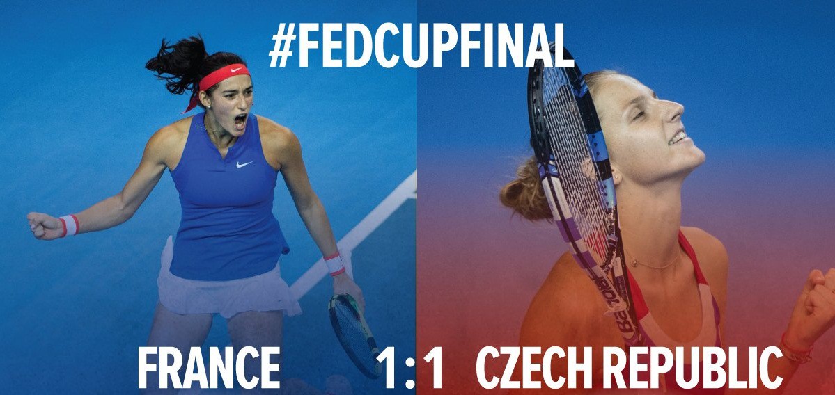 Chung kết Fed Cup: Pháp cầm chân CH Czech
