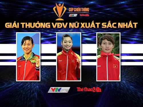 VCK Cúp Chiến thắng 2015: Hạng mục “Nữ VĐV của năm”