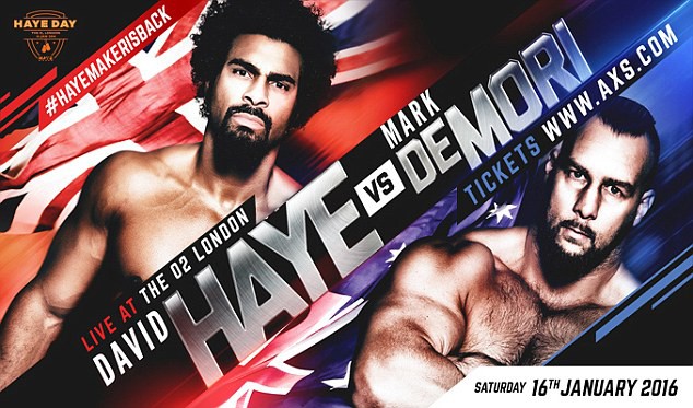 David Haye và Mark de Mori đã sẵn sàng cho màn so găng đỉnh cao