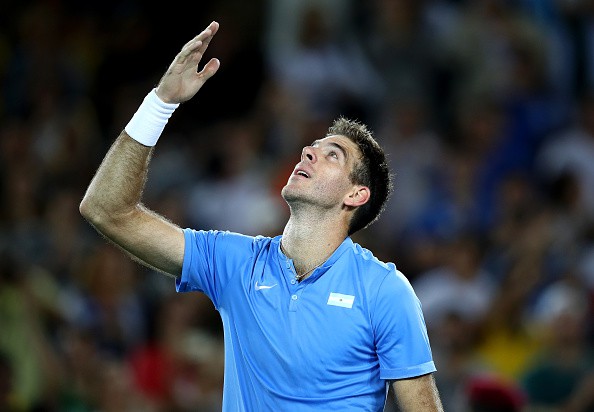 Olympic 2016: Del Potro xuất sắc đánh bại Djokovic ngày ra quân
