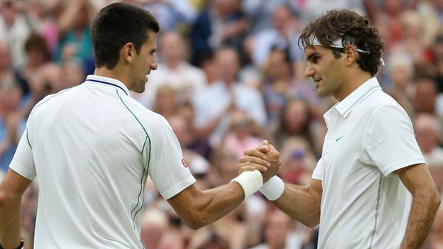Djokovic và Federer chung nhánh đấu tại Wimbledon