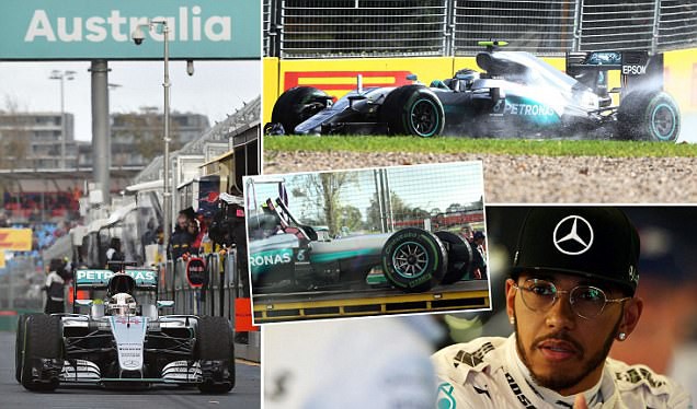 Đua thử Australian GP: Rosberg ngồi xem Hamilton trình diễn