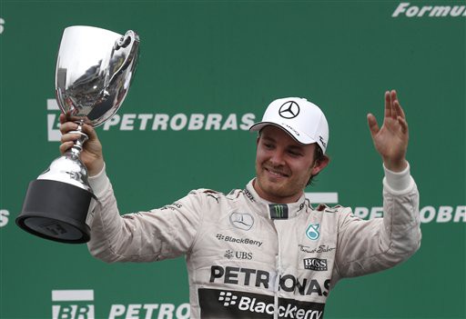 F1: Rosberg giành chiến thắng tại Brazil