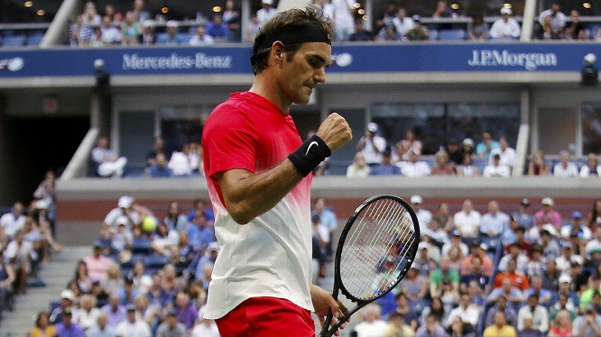 Federer vất vả giành vé vào vòng 3 US Open Federer vất vả giành vé vào vòng 3 US Open