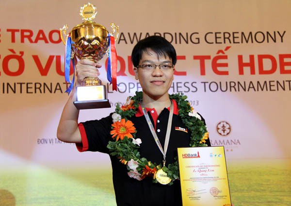 Giải cờ vua HD Bank Cup: Quang Liêm về nước bảo vệ ngôi vô địch