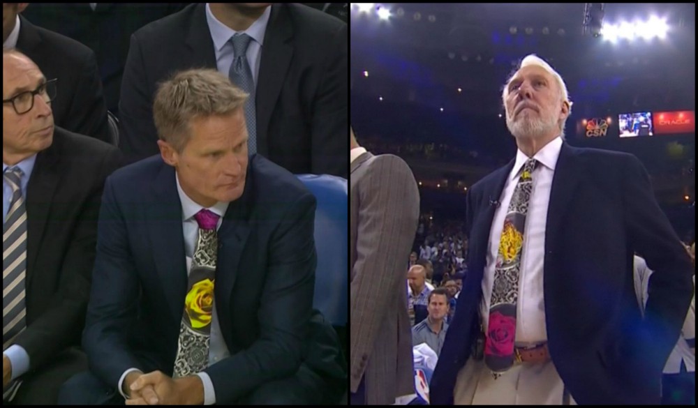 Các HLV đeo cà vạt sặc sỡ hay cách làm từ thiện kiểu NBA