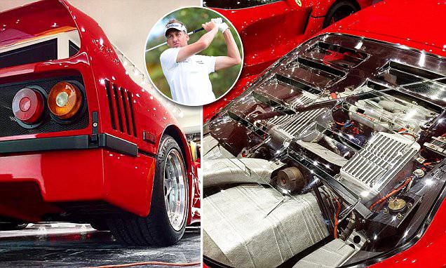 Golf thủ “nghiện” xe Ferrari