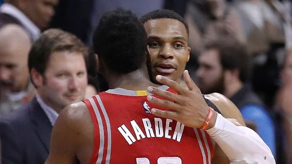 Westbrook tạm gạt tình bạn với Harden sang một bên Westbrook tạm gạt tình bạn với Harden sang một bên