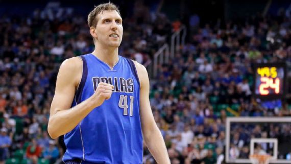 Dirk Nowitzki chưa có ý định giải nghệ trong năm nay Dirk Nowitzki chưa có ý định giải nghệ trong năm nay