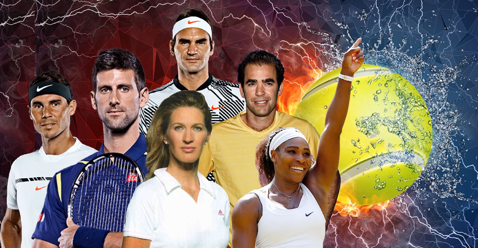Infographic: Tuổi vô địch Grand Slam của những tay vợt xuất chúng