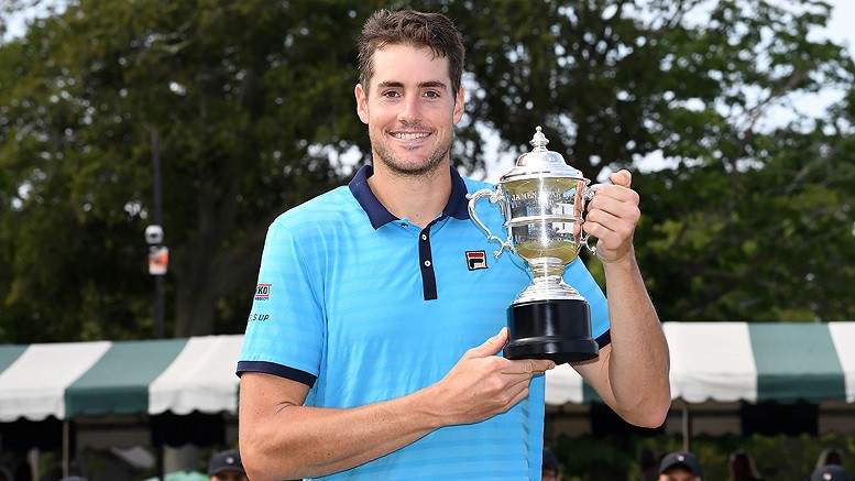 Isner vô địch giải ATP 250 ở Newport mà không đối mặt với break point nào Isner vô địch giải ATP 250 ở Newport mà không đối mặt với break point nào