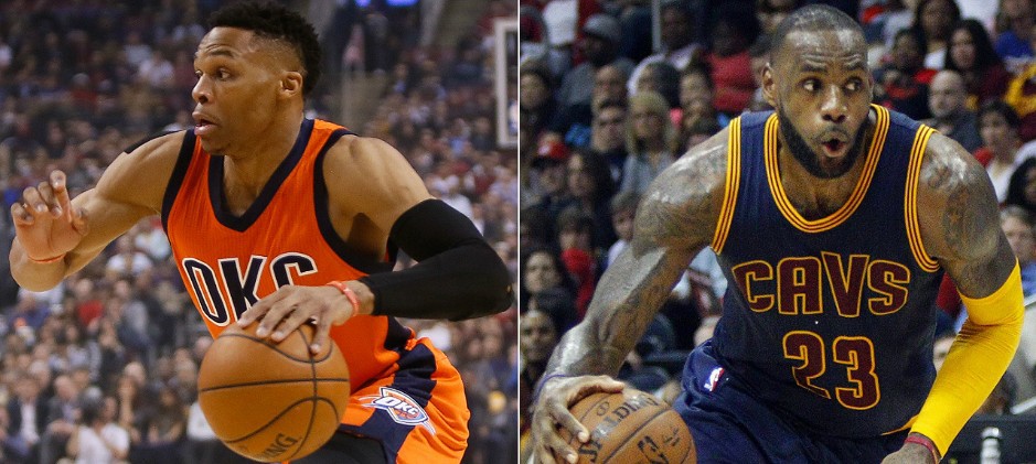 Cầu thủ hay nhất tuần của NBA: LeBron James và Russell Westbrook
