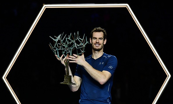 Murray mừng ngôi số 1 bằng danh hiệu vô địch Paris Masters
