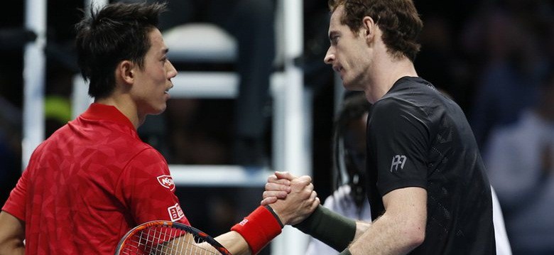 Murray vượt qua Nishikori với thời gian kỷ lục ở ATP World Tour Finals