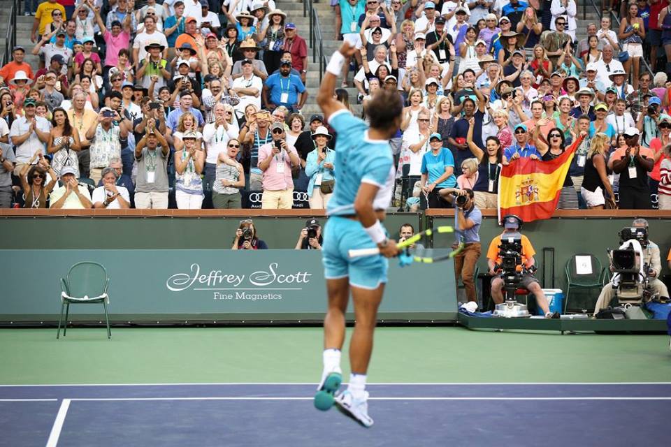 Thoát hiểm ngoạn mục, Nadal giành vé vào tứ kết Indian Wells