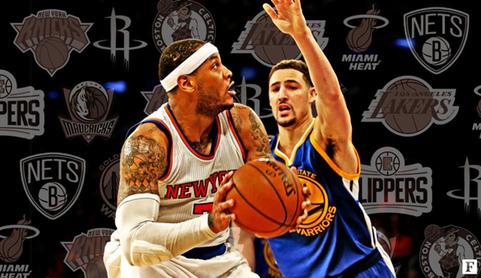New York Knicks là CLB giá trị nhất NBA dù đứng gần cuối BXH