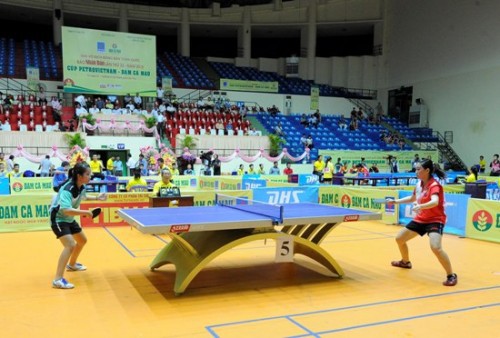 Khai mạc giải VĐ bóng bàn toàn quốc
