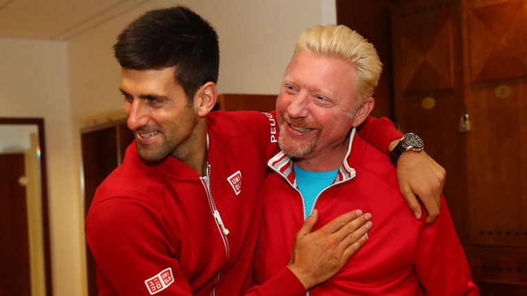 Novak Djokovic chia tay HLV Boris Becker