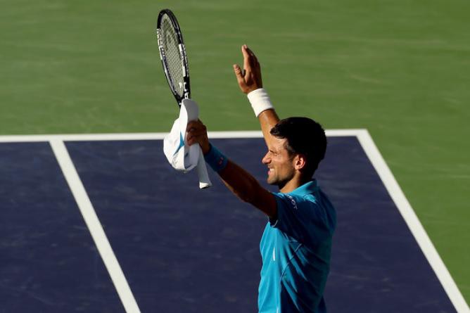 Quật ngã Nadal, Djokovic hẹn Raonic ở chung kết Indian Wells