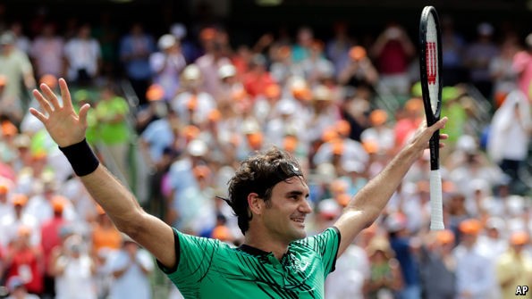 Federer đang khởi đầu m&ugrave;a giải như mơ