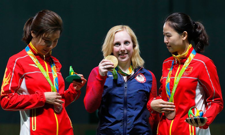 Xạ thủ Mỹ giành HCV đầu tiên của Rio 2016 và lập kỷ lục Olympic