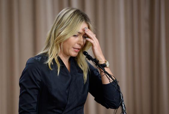 Sharapova thừa nhận sử dụng doping